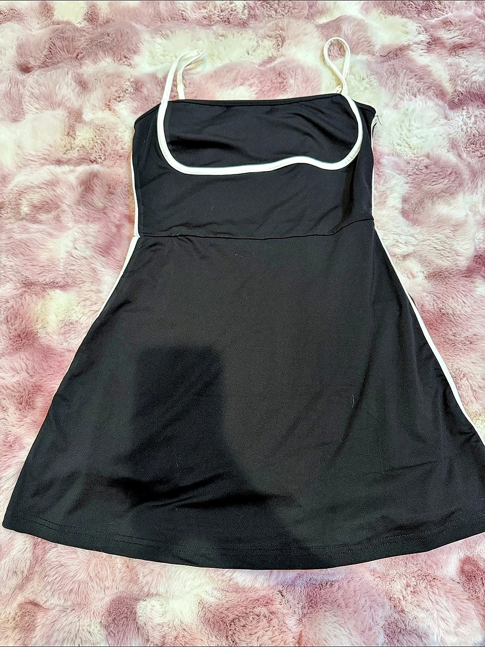Black & White Mini Dress